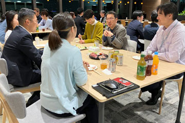 Post-dialogue mixer